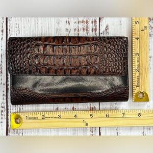 Brahmin Tuscan Collection Croc Embossed Wallet